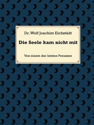 cover image of Die Seele kam nicht mit
